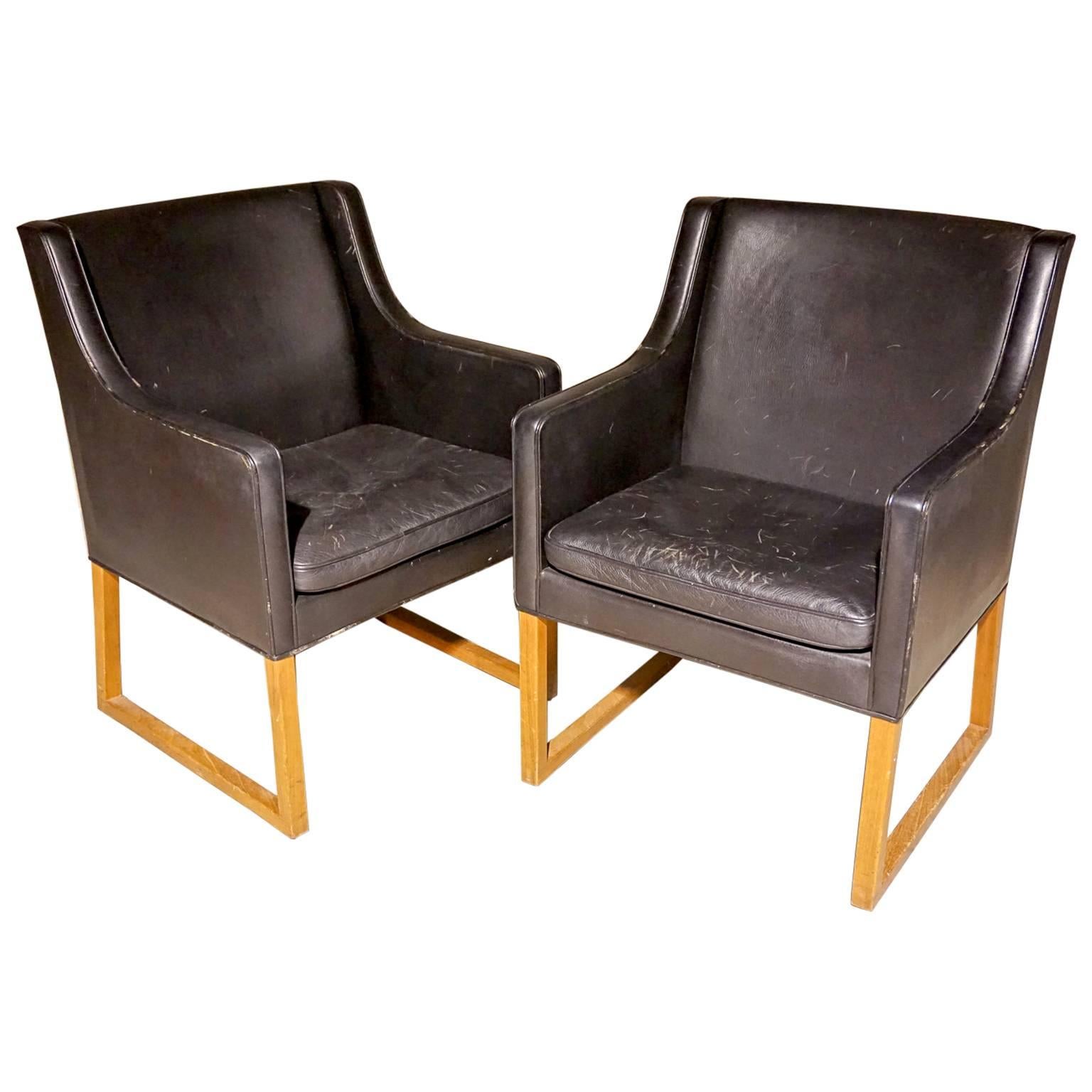 Pair of Borge Mogensen Chairs Model 3246