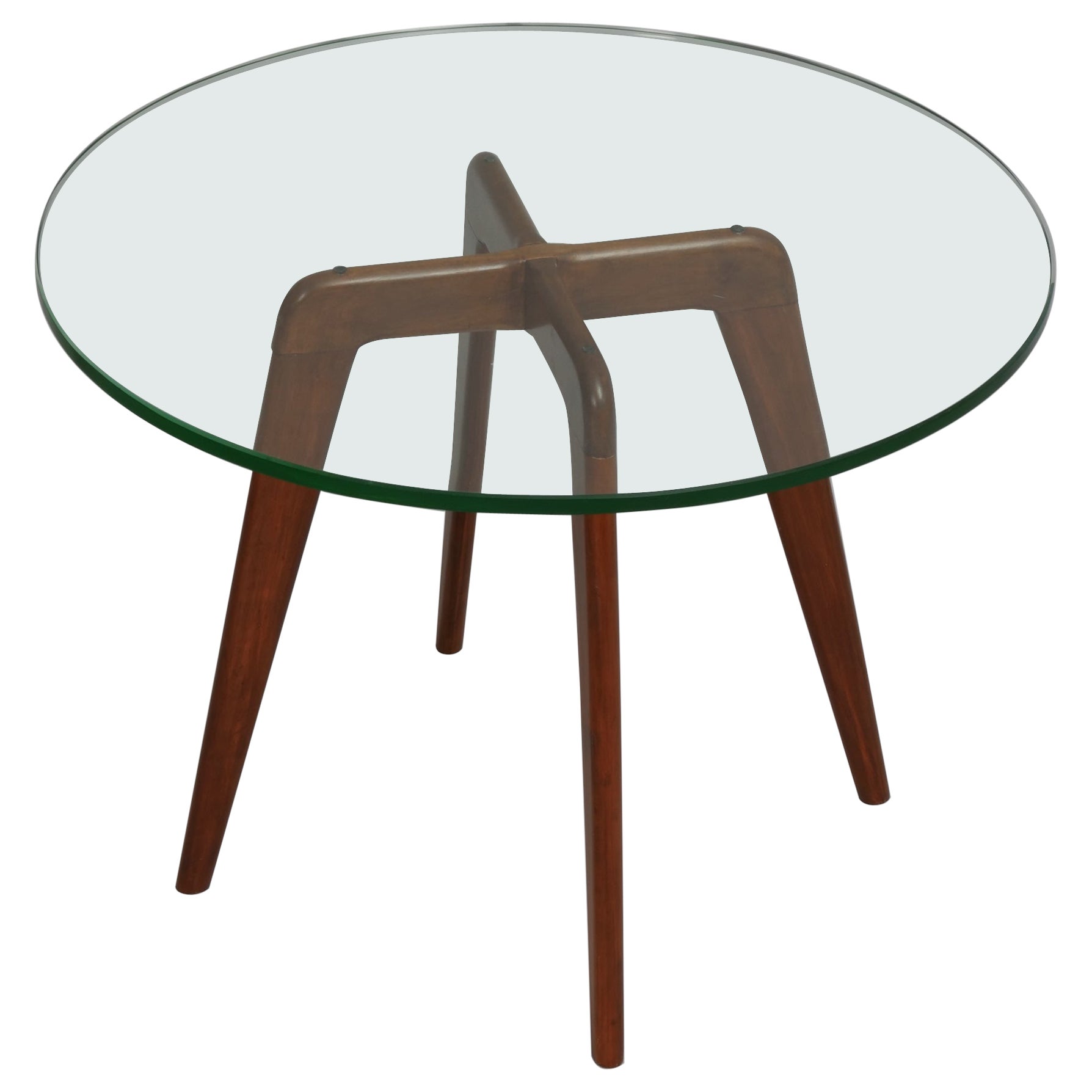 Small Gio Ponti style side table For Sale