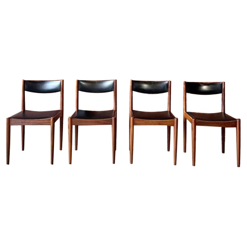 Poul Volther for Frem Røjle dining chairs For Sale