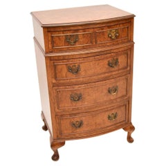 Used Burr Walnut Chest of Drawers