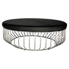 Grand pouf câblé par Phase Design