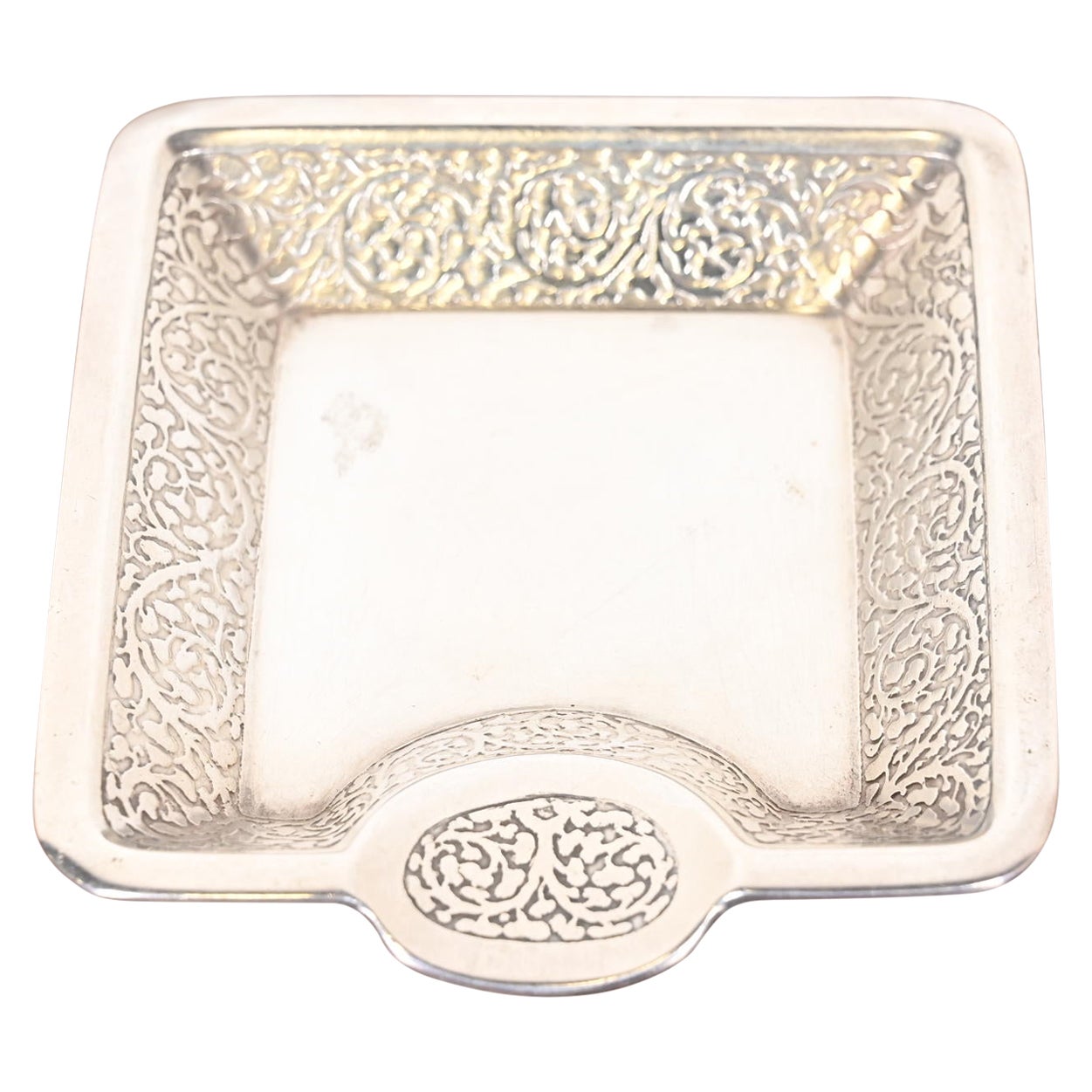Tiffany & Co. Art Deco Sterling Silver Ashtray or Catchall Tray For Sale