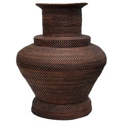 Rattan Vase