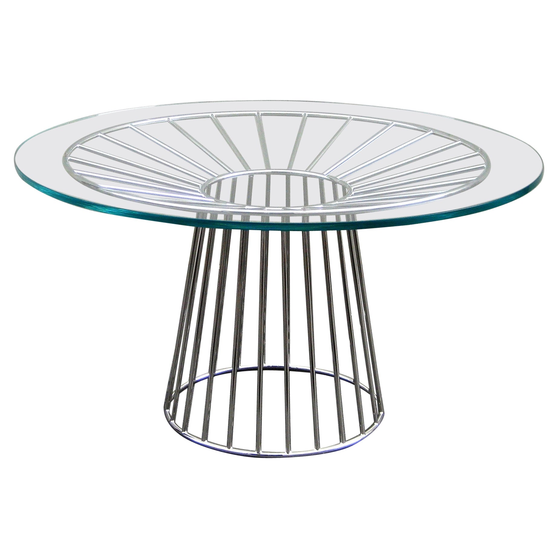 Grande table de salle à manger câblée par Phase Design en vente