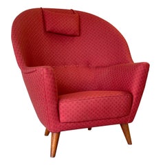 Antique chair by Fredrik Kayser, modell 2010, Norwegian, 1952