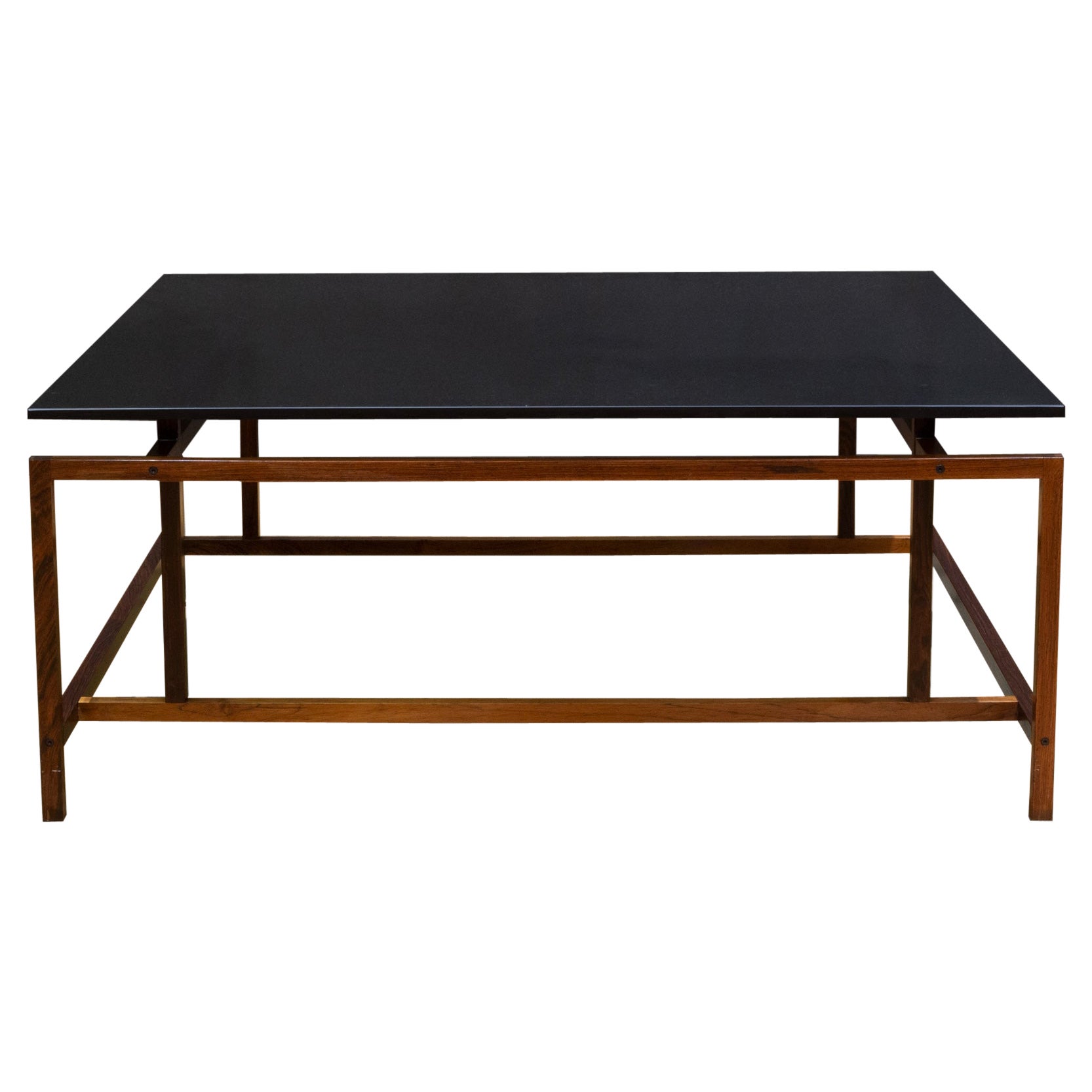 Danish Rosewood Coffee Table by Henning Norgaard for Komfort c.1960 For Sale