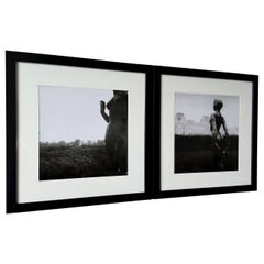Bruno Cattani Diptyque Fotografías  Figura Nel Tempo, Parigi 3 & Parigi 4