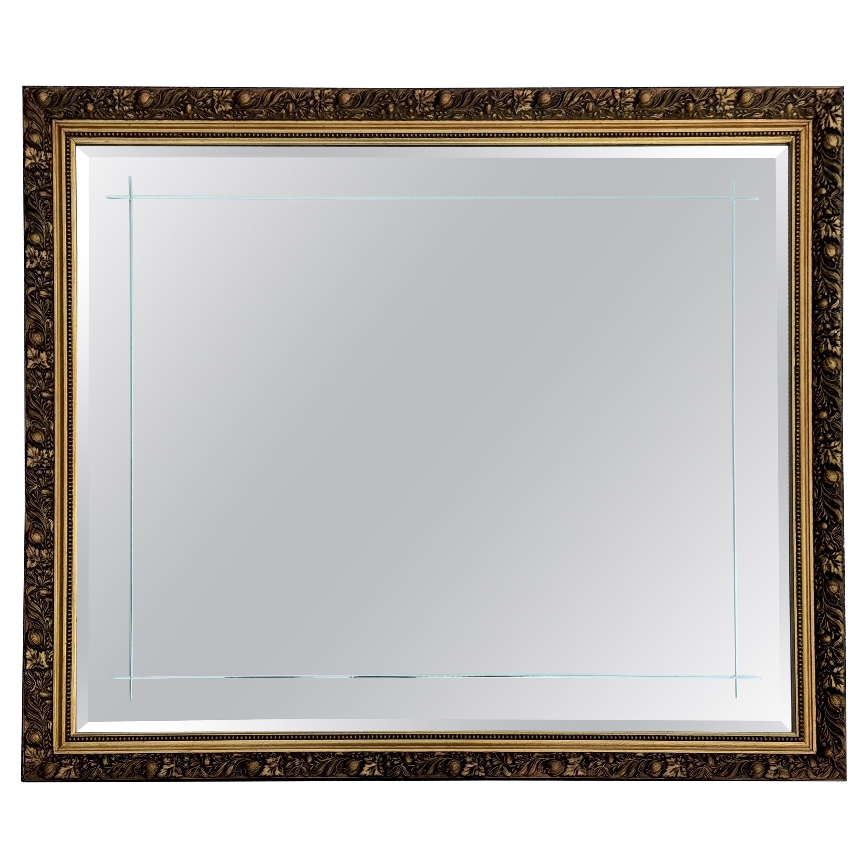MiRRORE ORNATO D'ORO VINTAGE