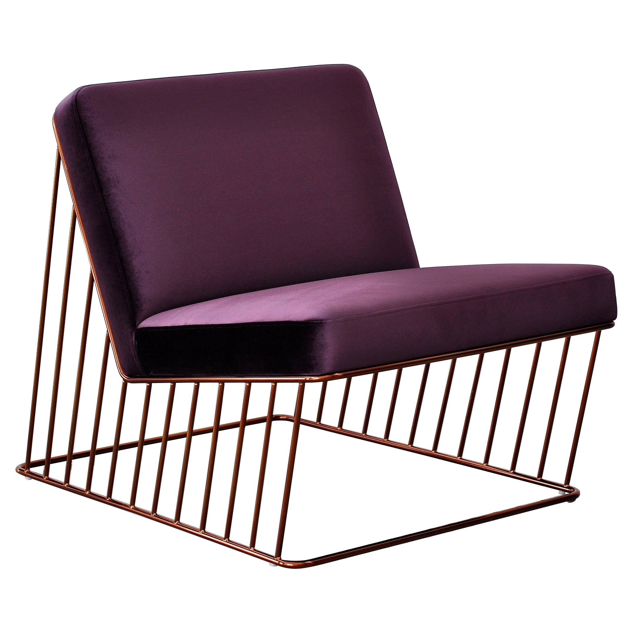 Wired Italic Lounge Chair Indoor par Phase Design