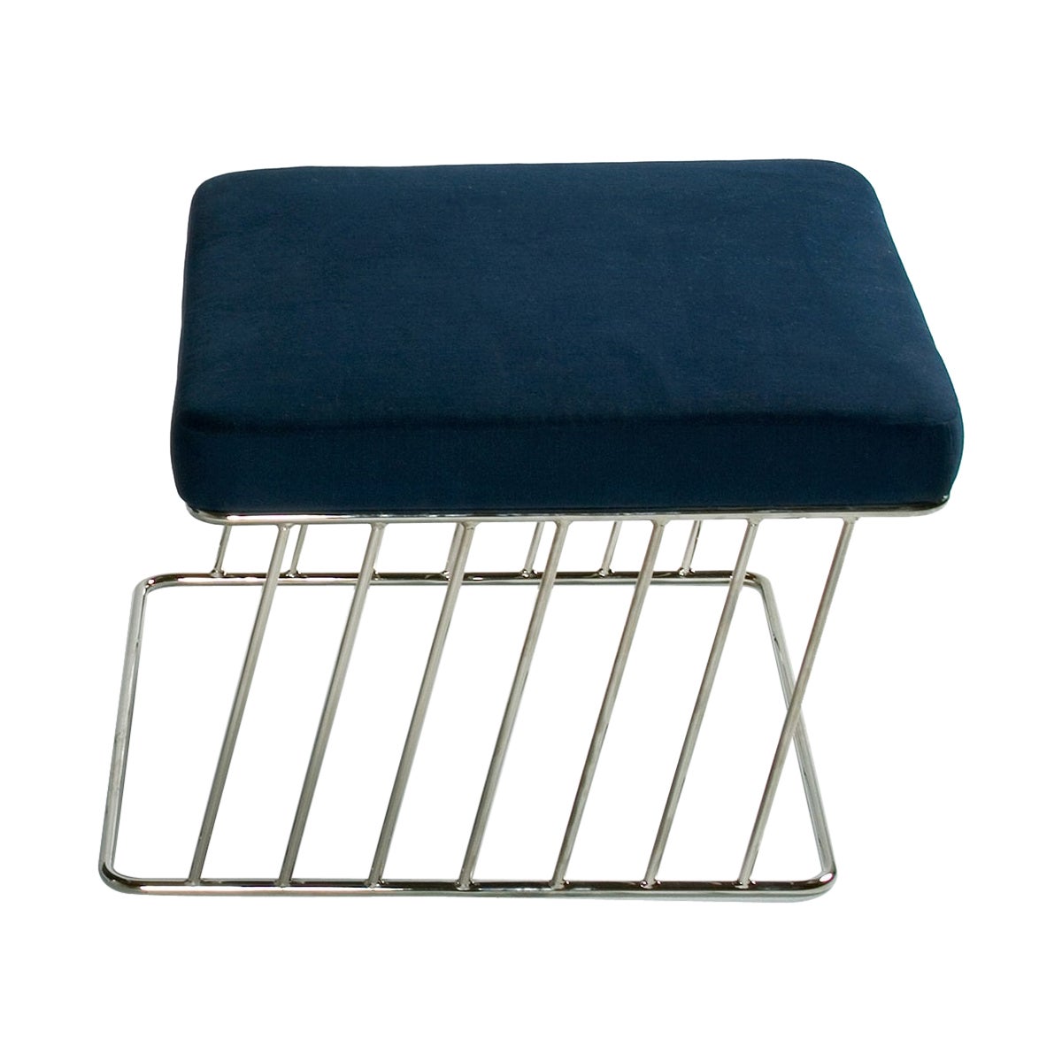 Wired Italic Indoor Ottoman by Phase Design For Sale