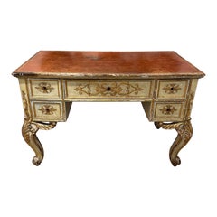 Antique 18th Century French Boulle Louis XVI Style Mazarin