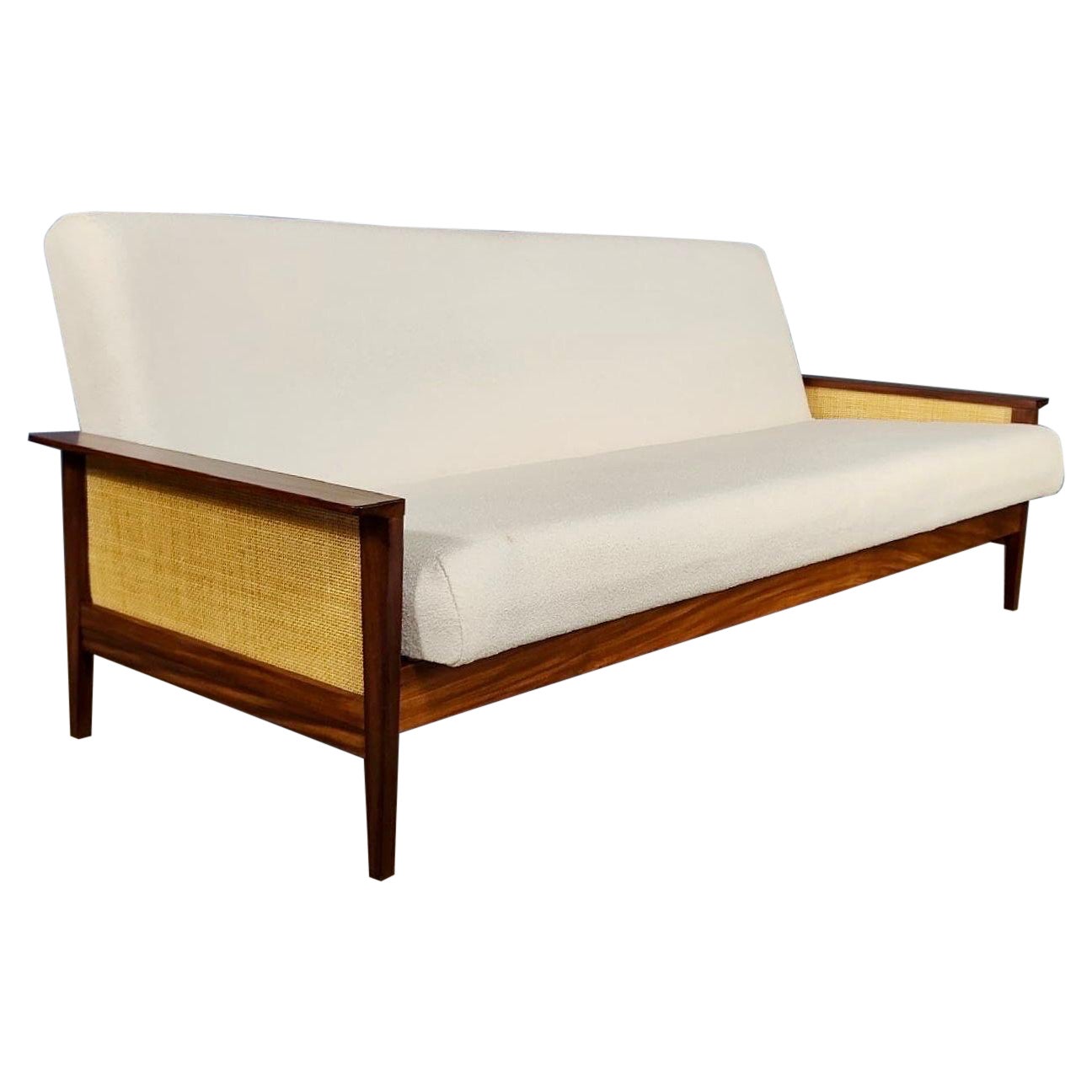 G Plan Three Seater Sofa Bed Group 3 Richard Young Merrow Associates Mid Century For Sale