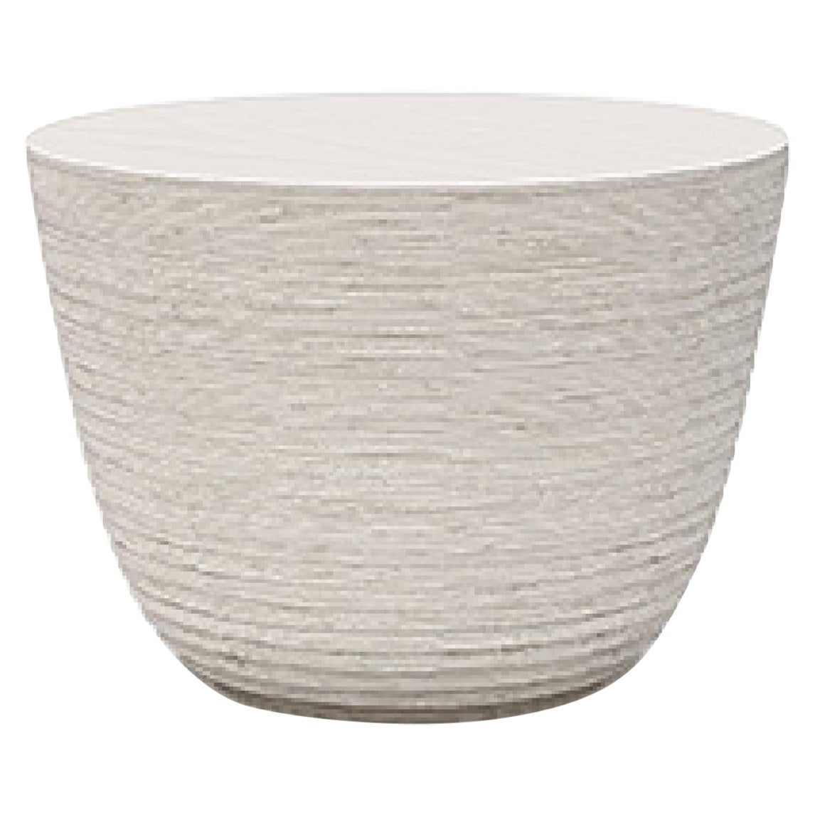 Circular Tall by Piegatto, ein skulpturaler Beistelltisch
