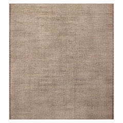 Nazmiyal Collection Square Size Neutral Color Modern Rug 13'1" x 14'4"