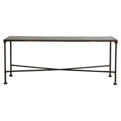 Vintage Bronze Sculptural Console Attributed to Diego Giacometti