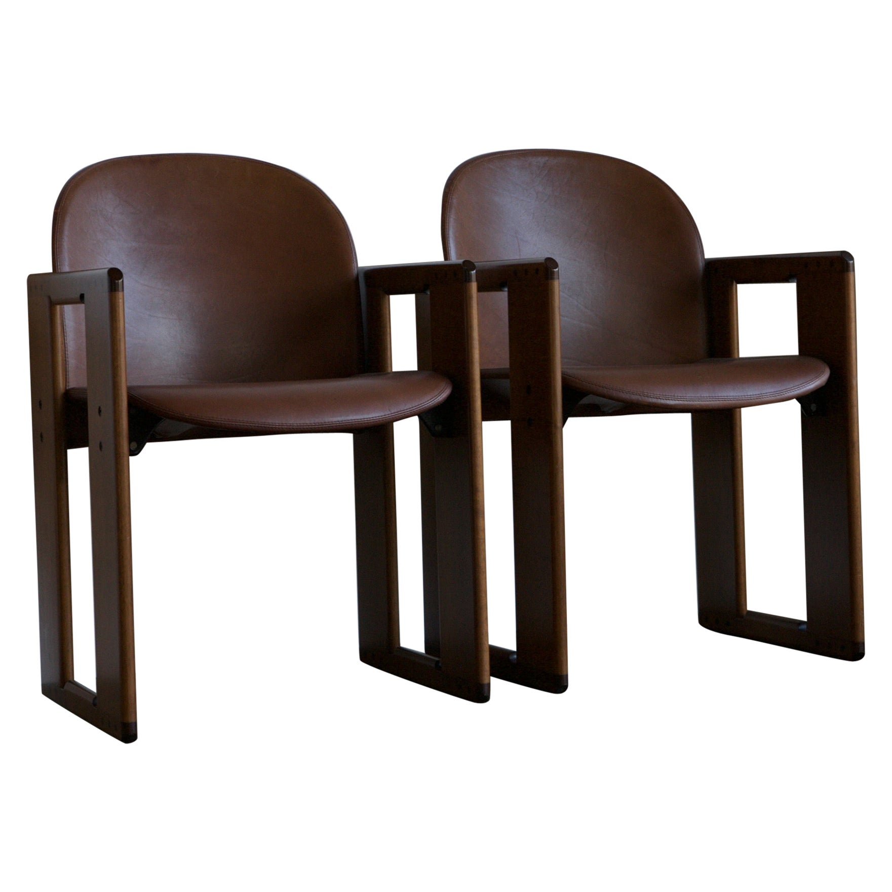 Dialogo Dining chair by Tobia and Afra Scarpa For Sale