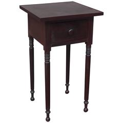 19th Century American One-Drawer Stand
