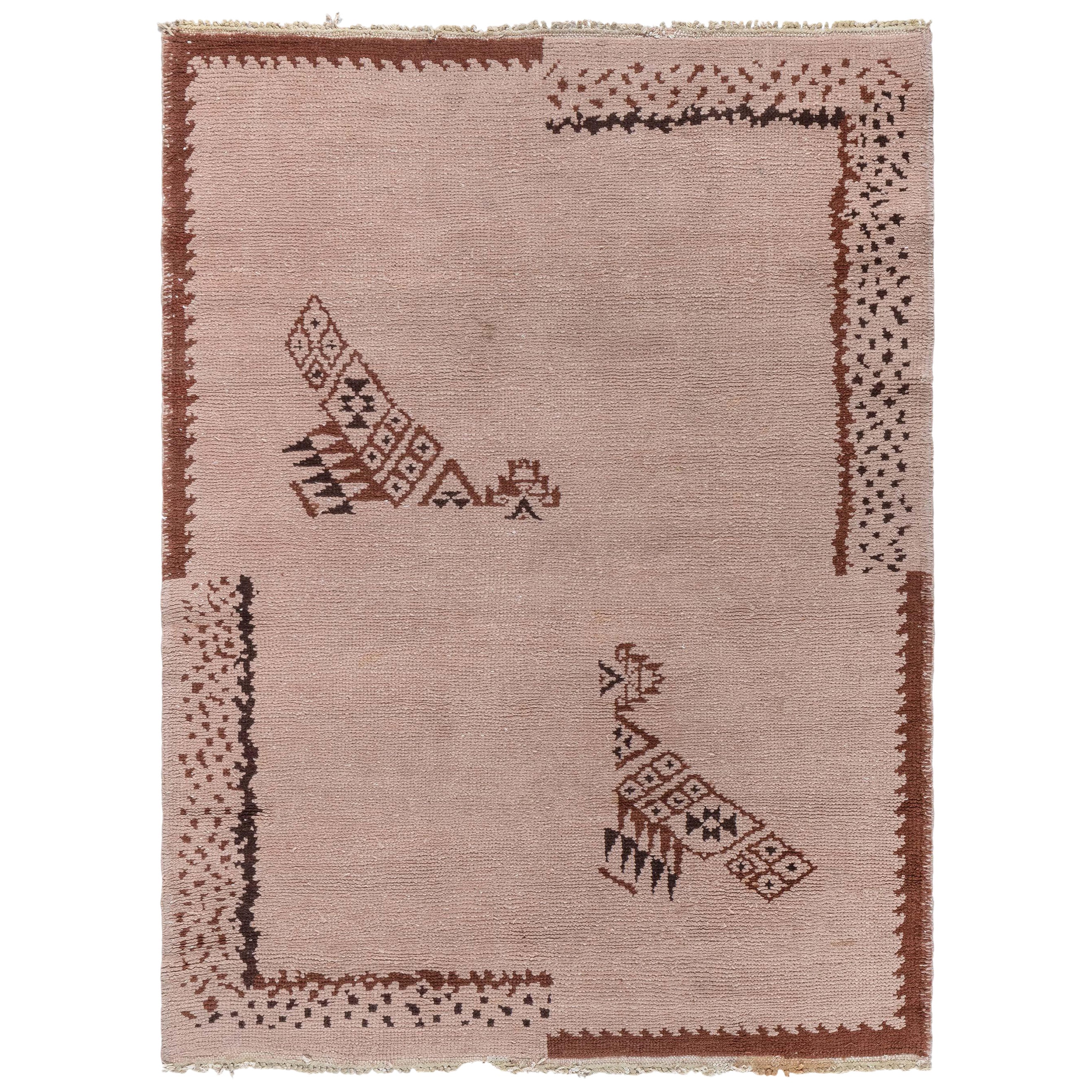 French Art Deco Rug For Sale