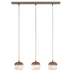 Copper 3 Pendant Lamp by United Alabaster