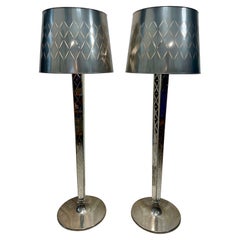 RARE Pair of Philippe Starck Mirror Floor-Lamps - Delano Hotel South Beach