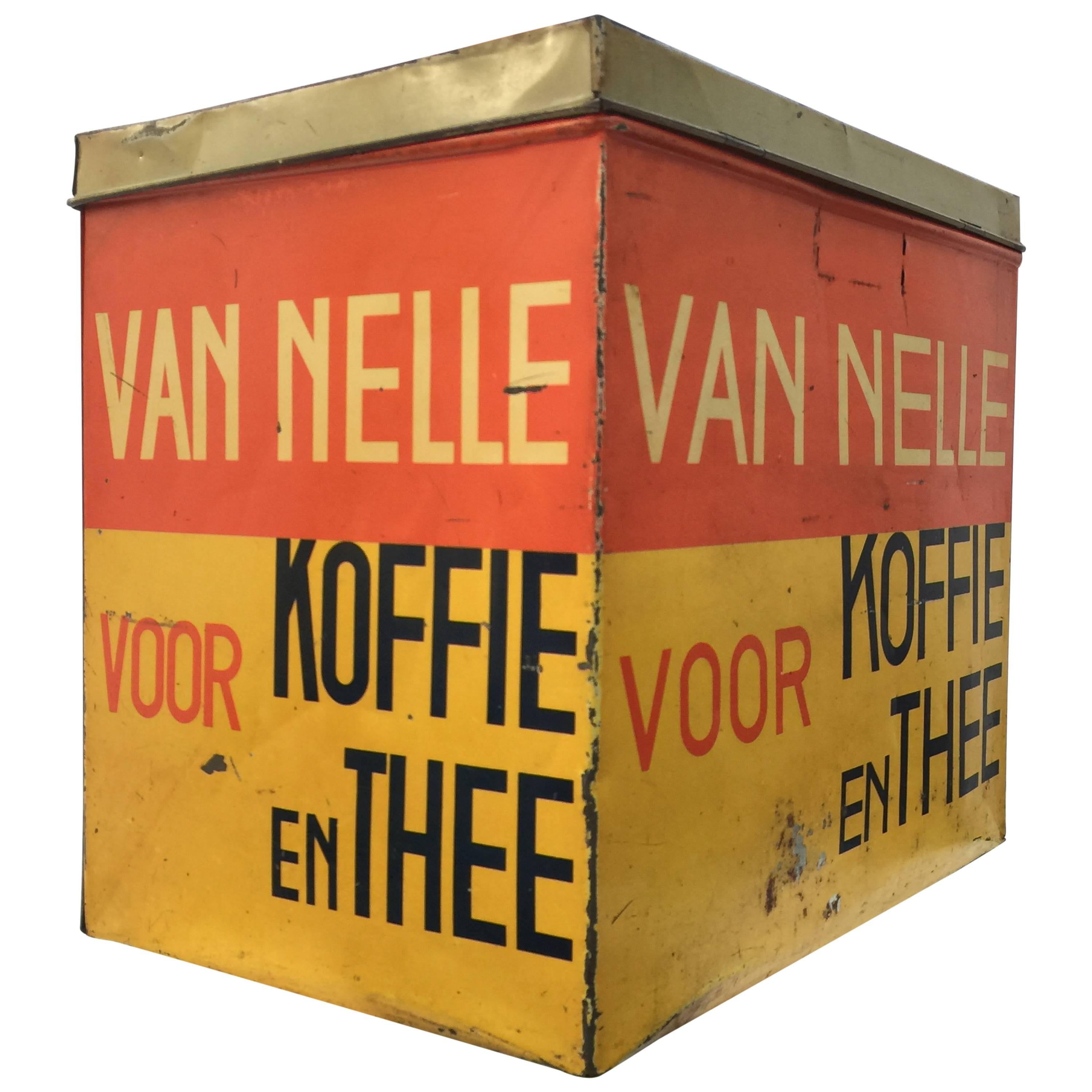 De Stijl Van Nelle Coffee or Tea Storage Container by Jacques Jongert, 1931