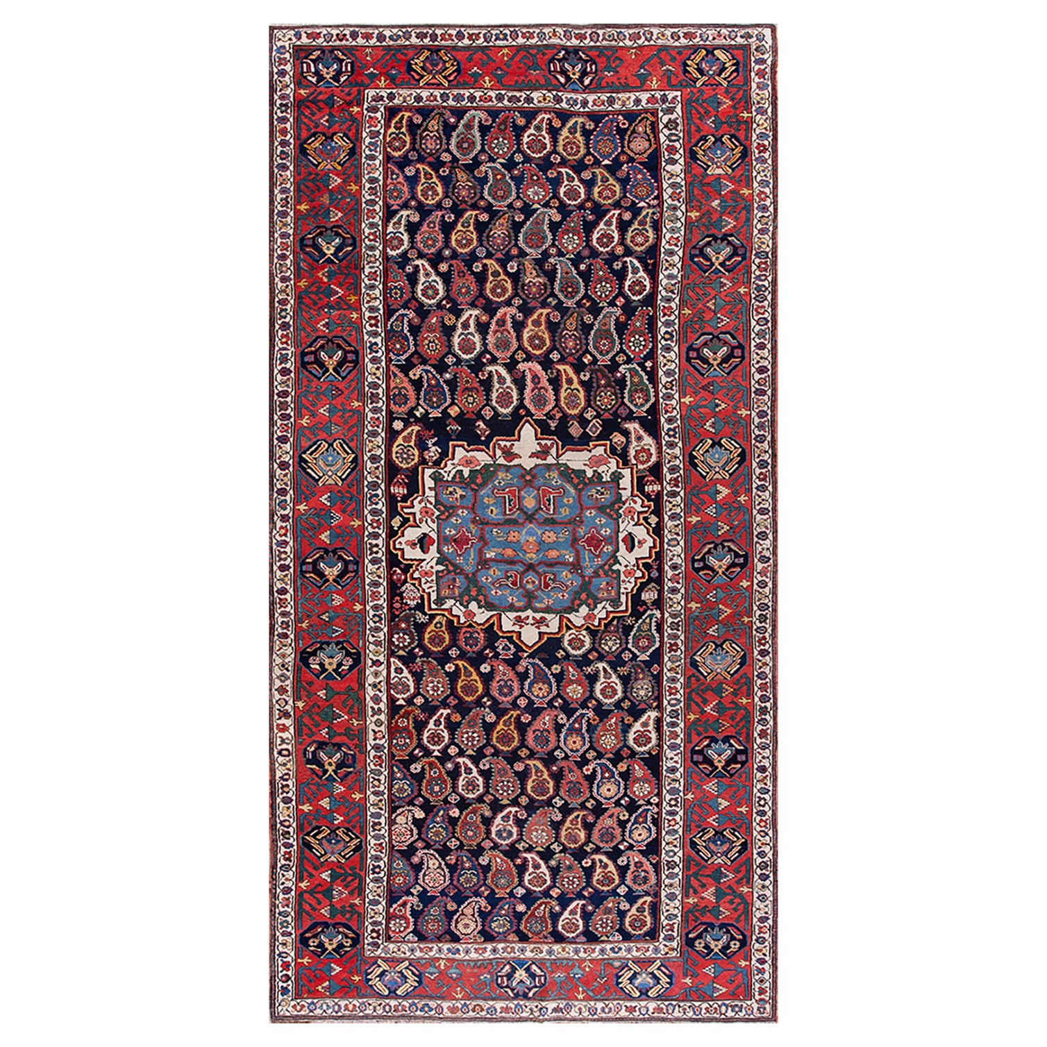 Antique Early 19th Century Caucasian Karabagh Carpet For Sale