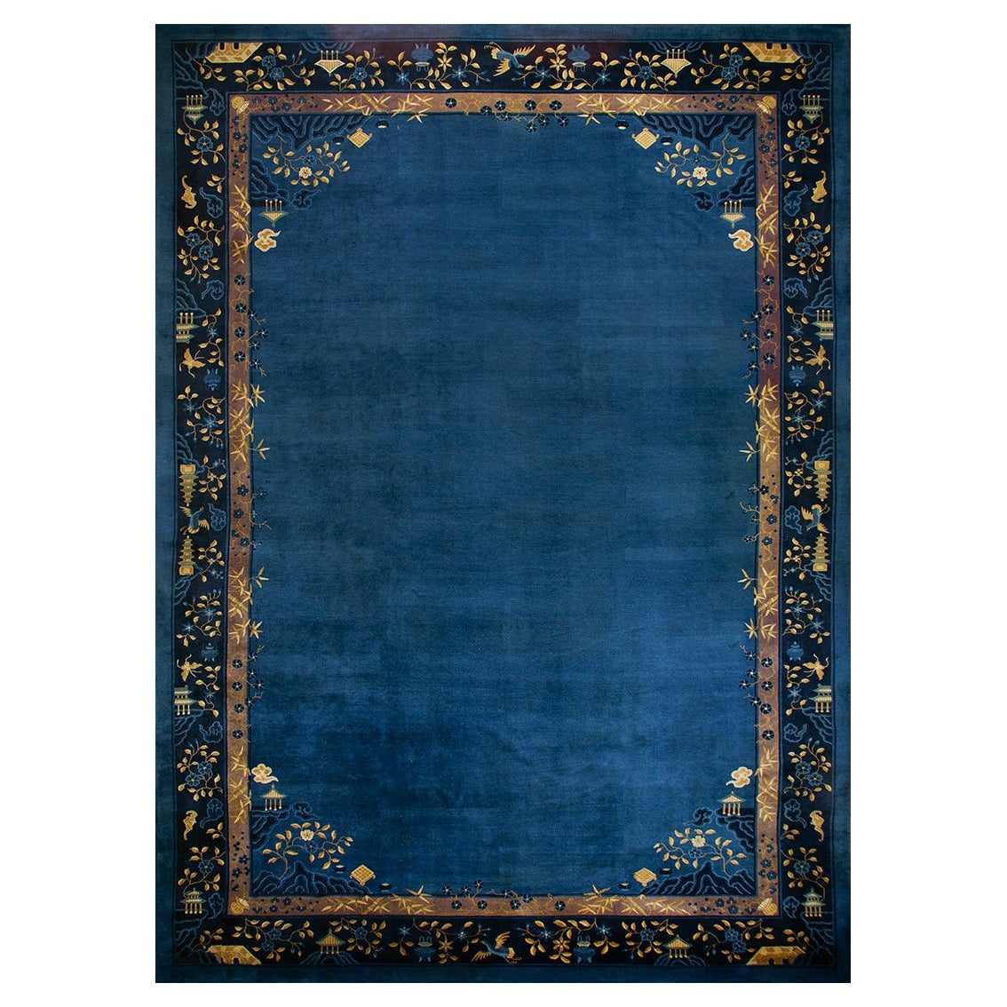 Tapis chinois de Pékin du début du 20e siècle