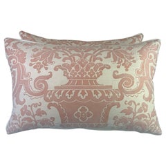 Pair of Carnavalet Patterned Fortuny Pillows