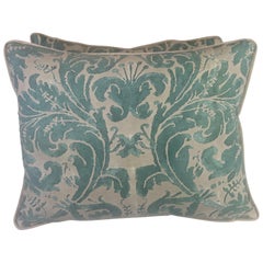 Pair of Lucrenzia Patterned Fortuny Pillows