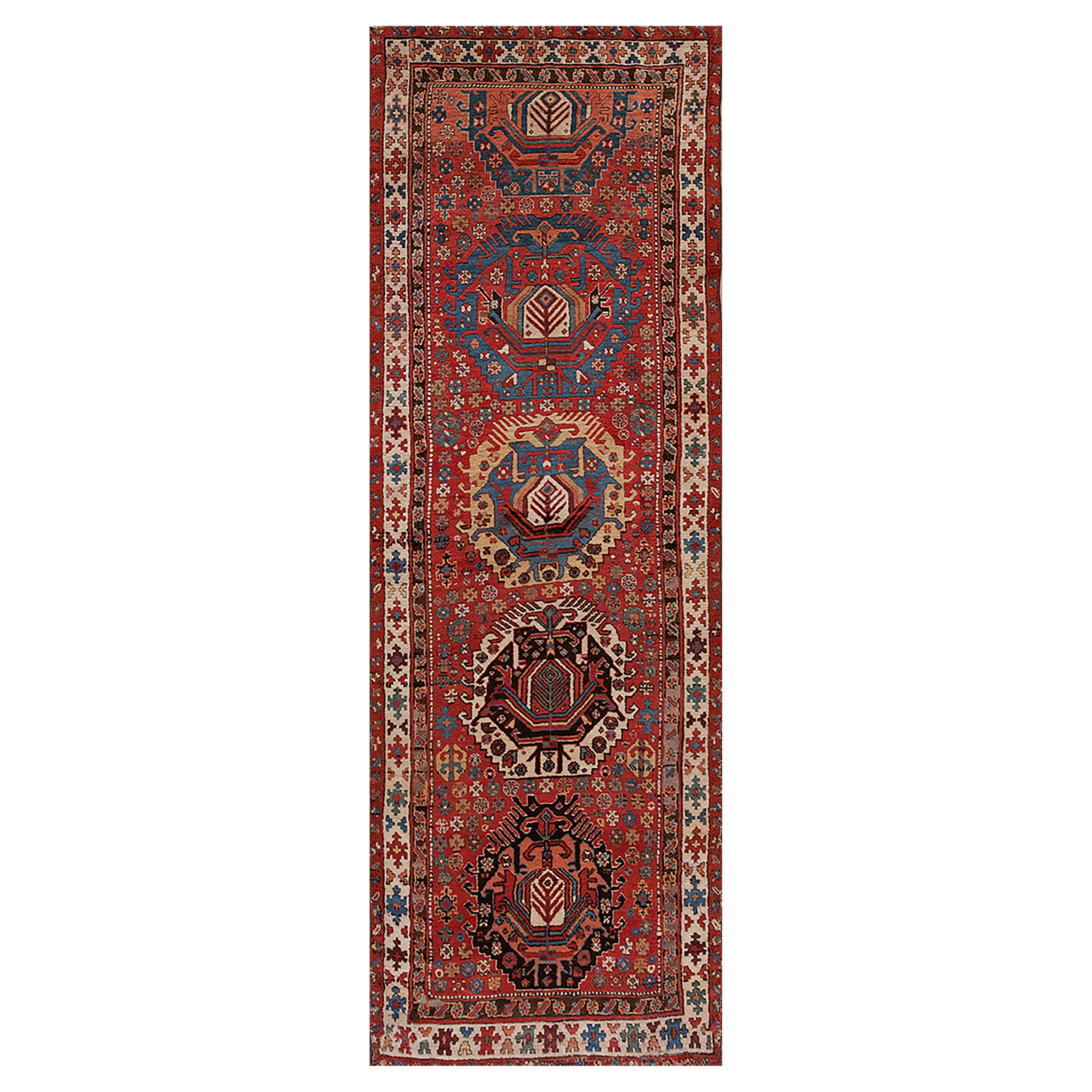 Mid 19th Century N.W. Persian Karadagh Carpet For Sale