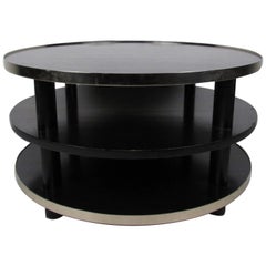 Mid-Century Modern Three-Tier Occasional Table