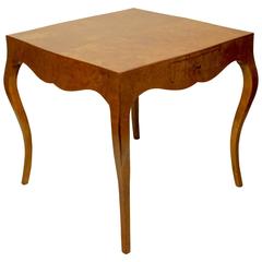 Italian Walnut Game Table 8