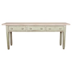 Used Narrow Painted Console Table