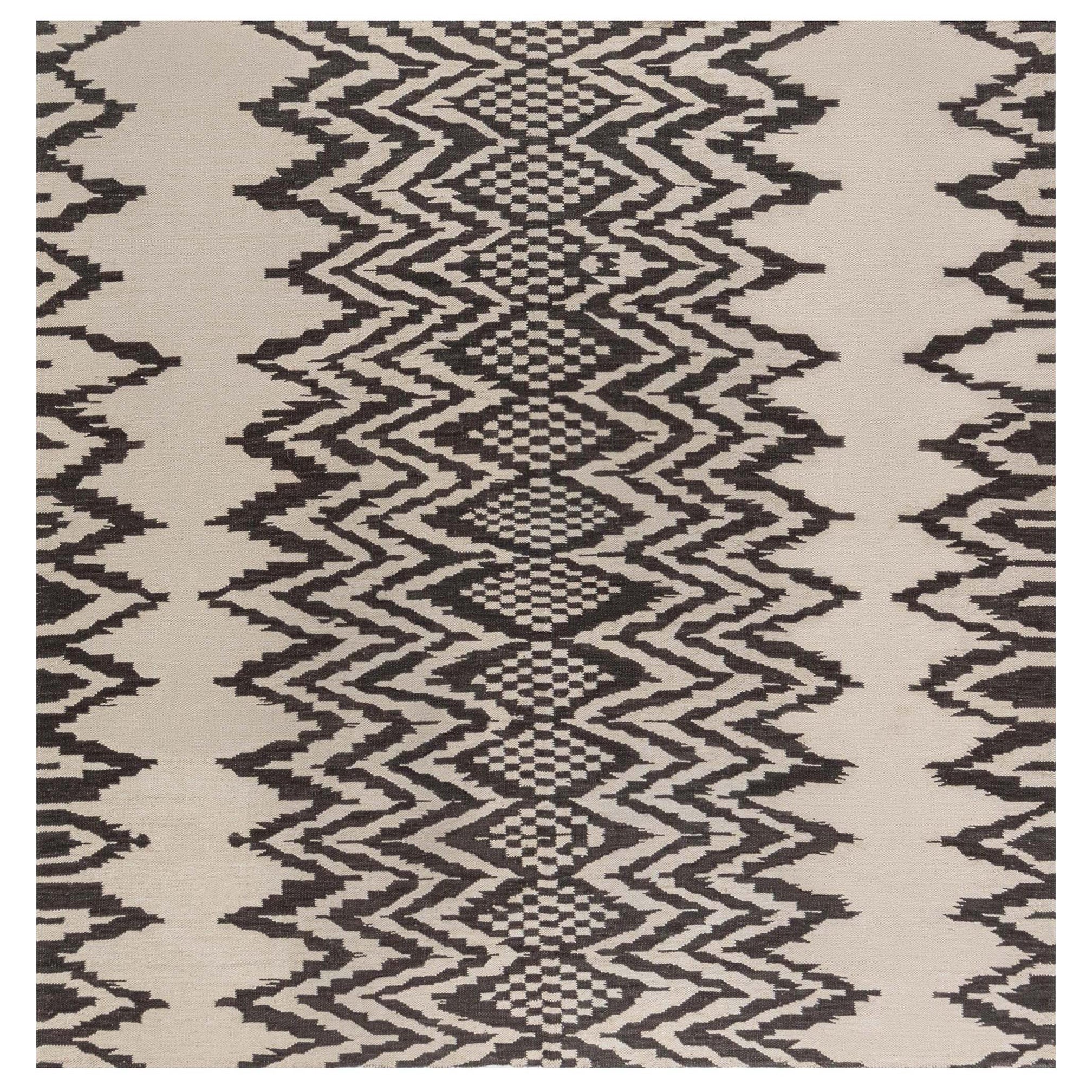 Modern Swedish Flat Weave Rug by Doris Leslie Blau For Sale