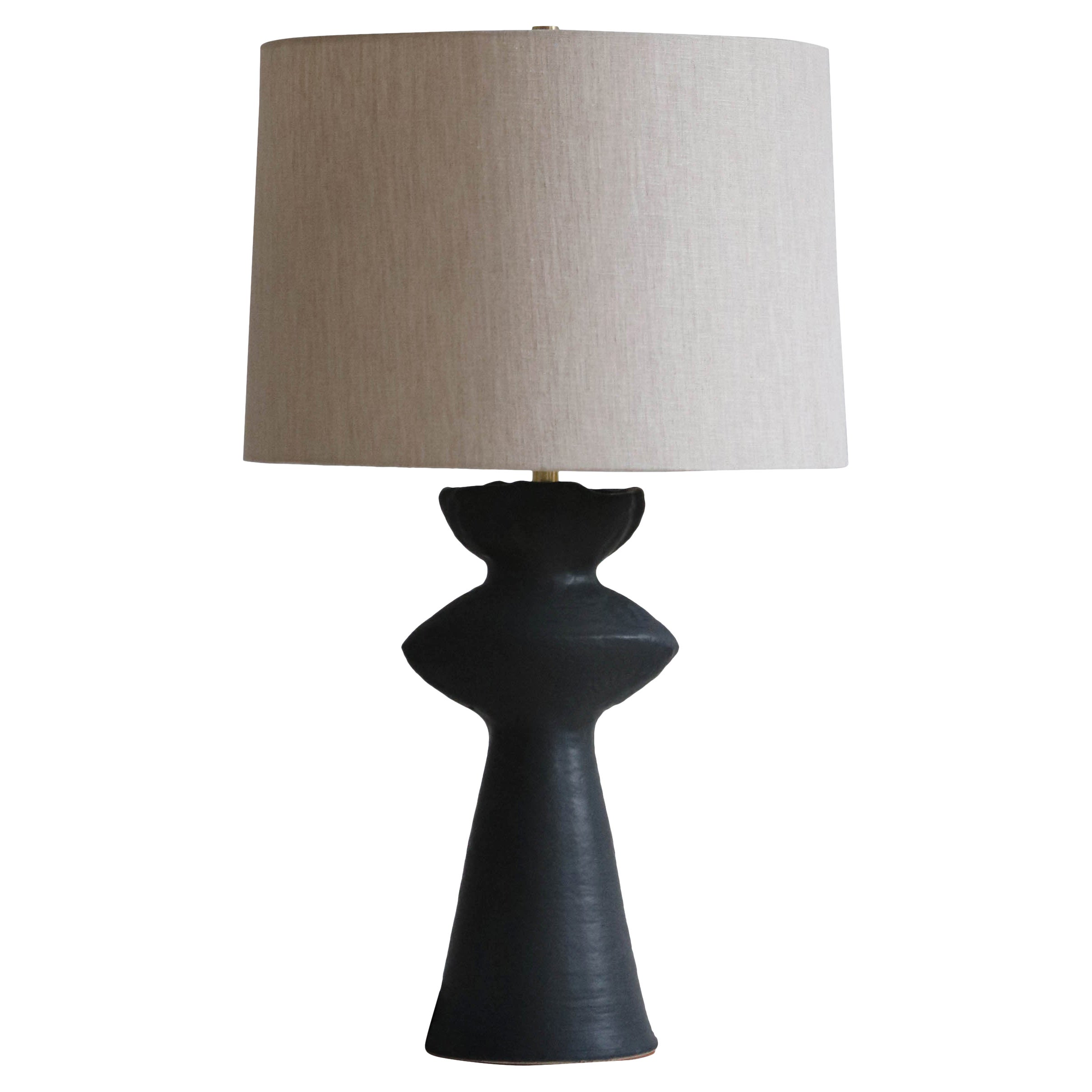 Anthracite Cicero 26 Table Lamp by  Danny Kaplan Studio For Sale