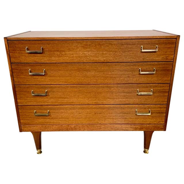 Chest of Mid-Century Modern Wood Drawers After Gerrit Rietveld, circa ...