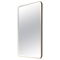 Sofie Mirror in Bevelled Glass and Brass — Medium