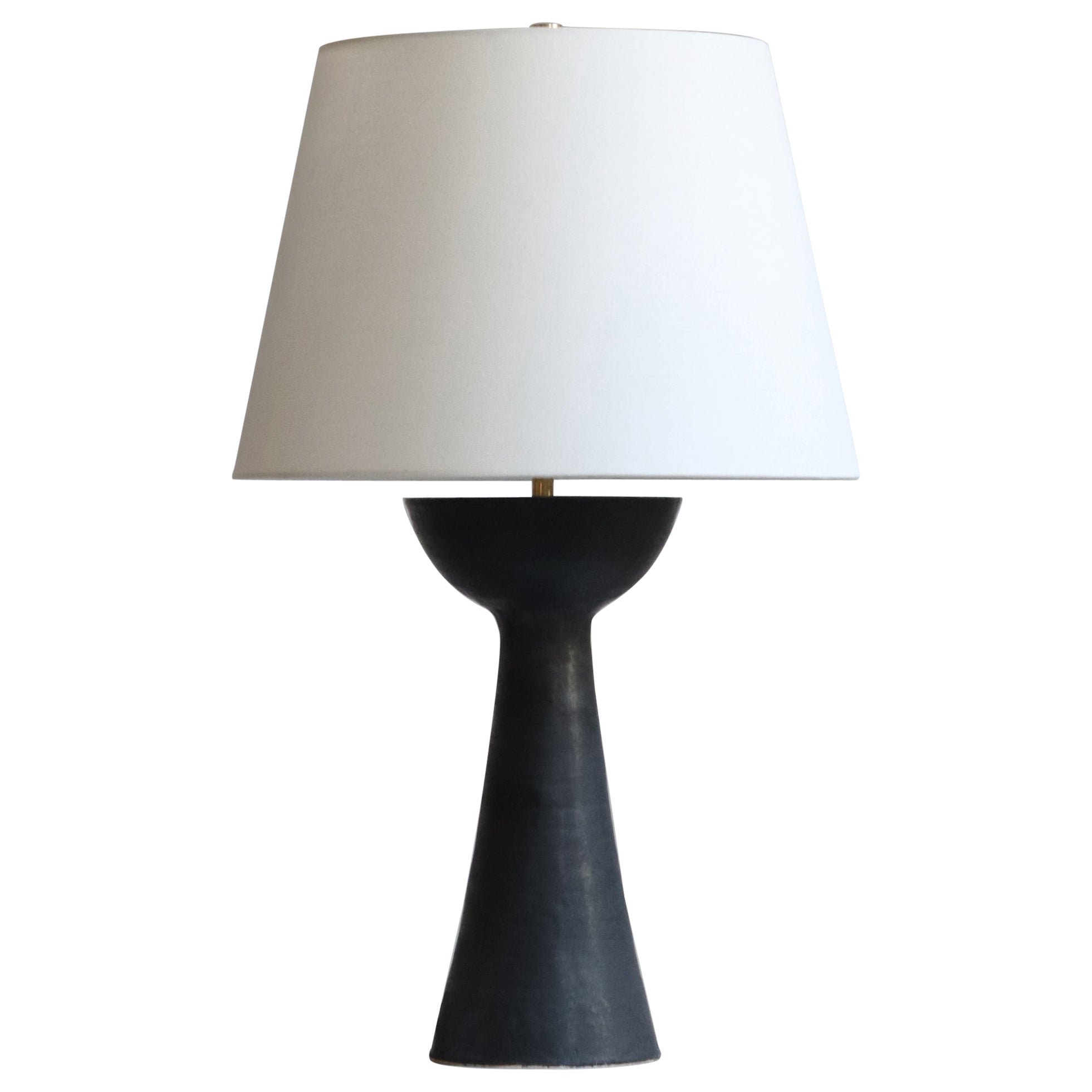 Anthracite Seneca 21 Table Lamp by  Danny Kaplan Studio For Sale
