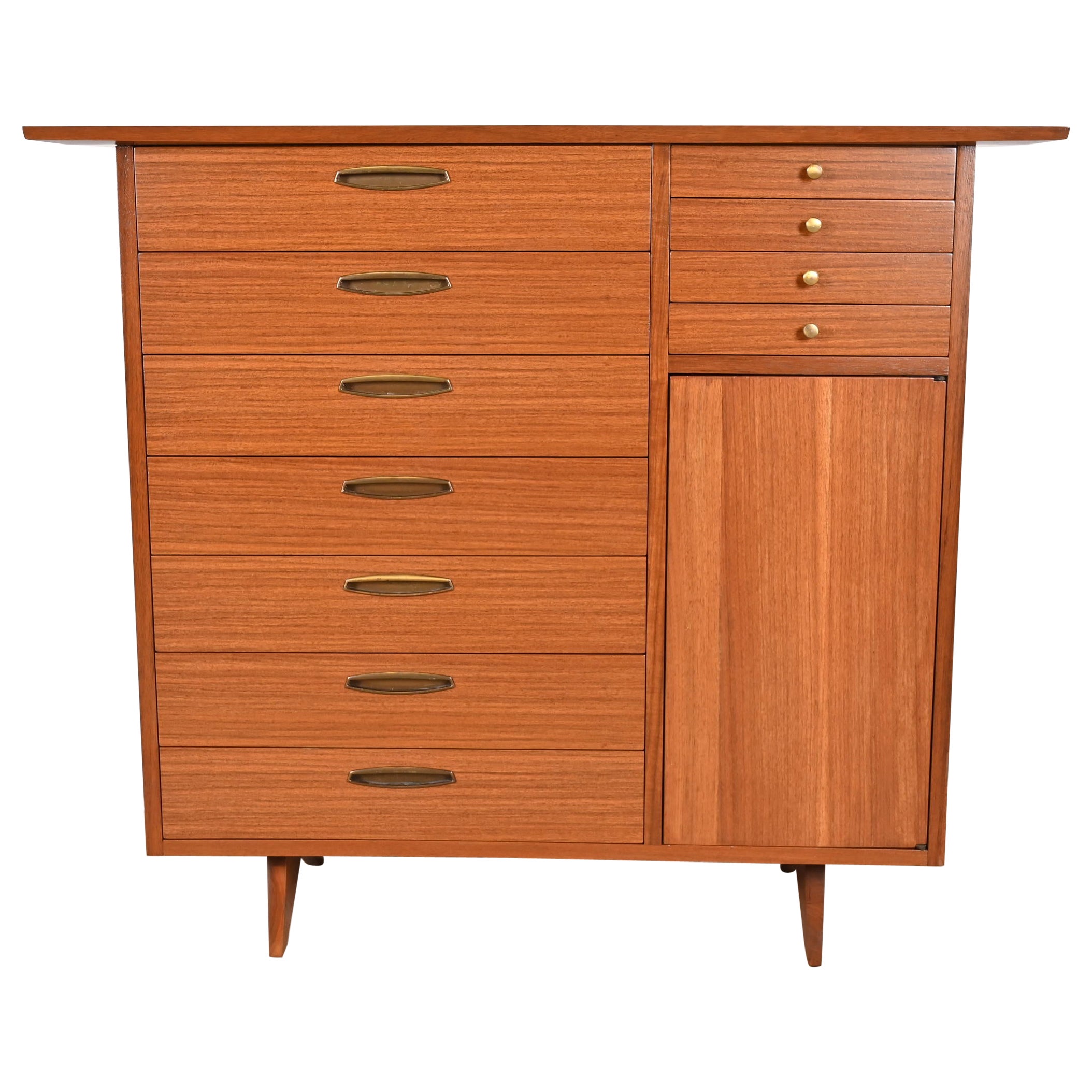 George Nakashima East Indian Laurel Wood Gentleman's Chest for Widdicomb