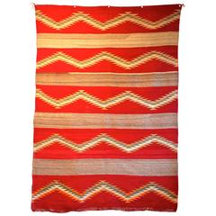Navajo Transitional Blanket, circa 1880-1900 3