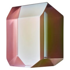 Contemporary colourful resin GEM side table by Cobra Studios