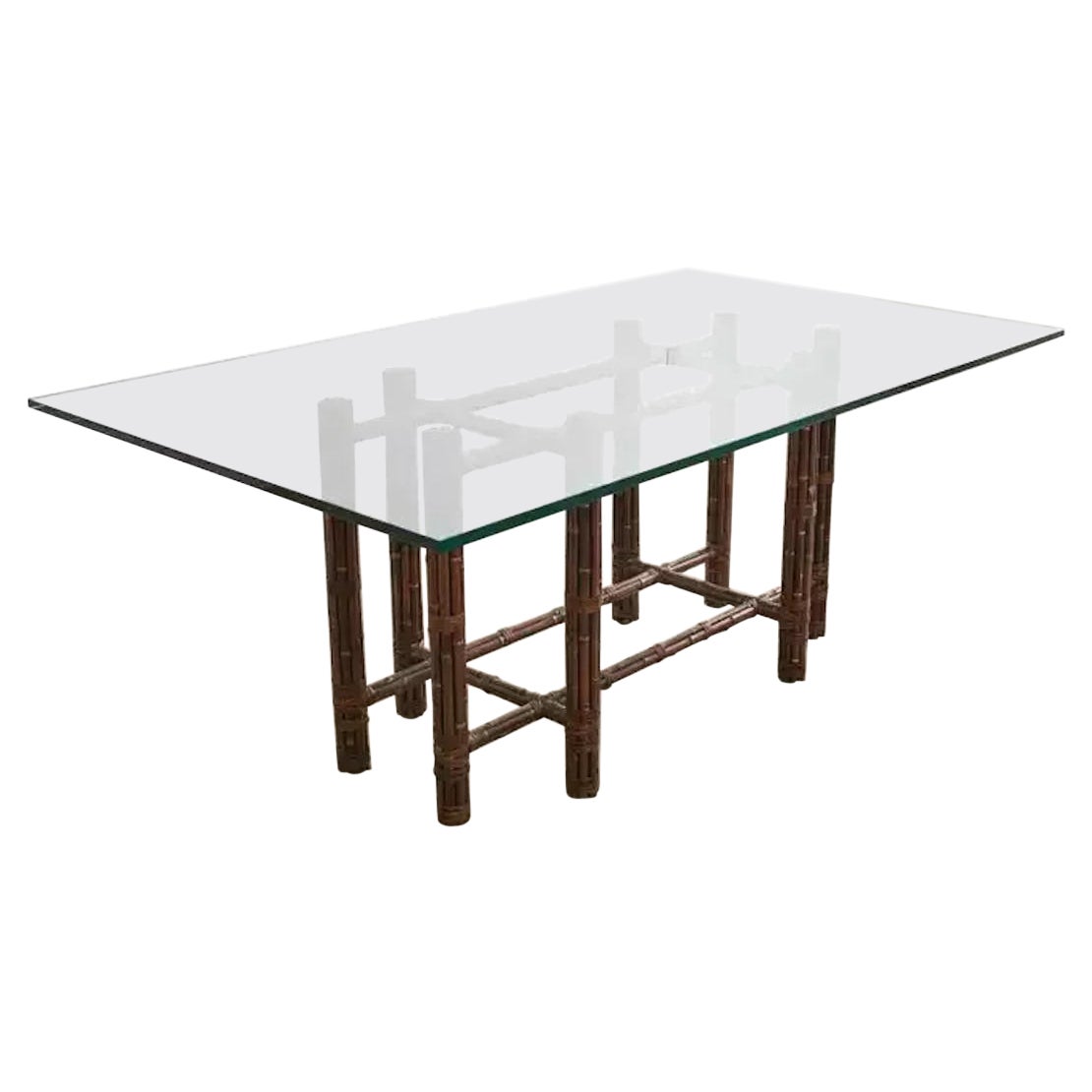 McGuire Bamboo Dining Table Organic Modern