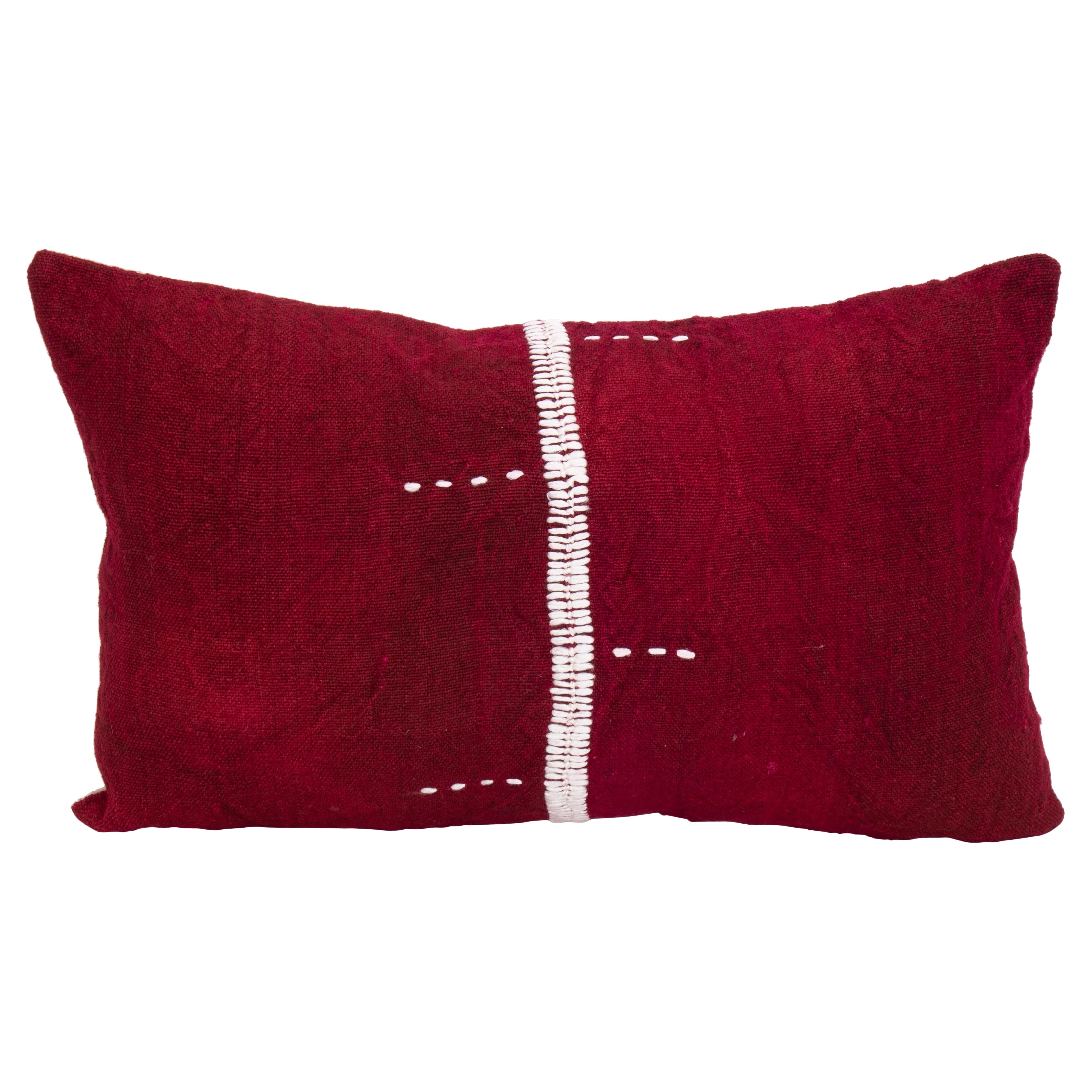 Funda de almohada fabricada a partir de una "funda" de perde de Anatolia oriental, mediados del siglo XX
