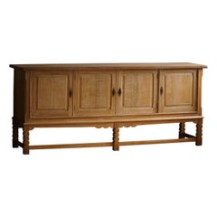 Sideboard in Oak, Made by a Danish Cabinetmaker, Mid Century Modern, 1960s