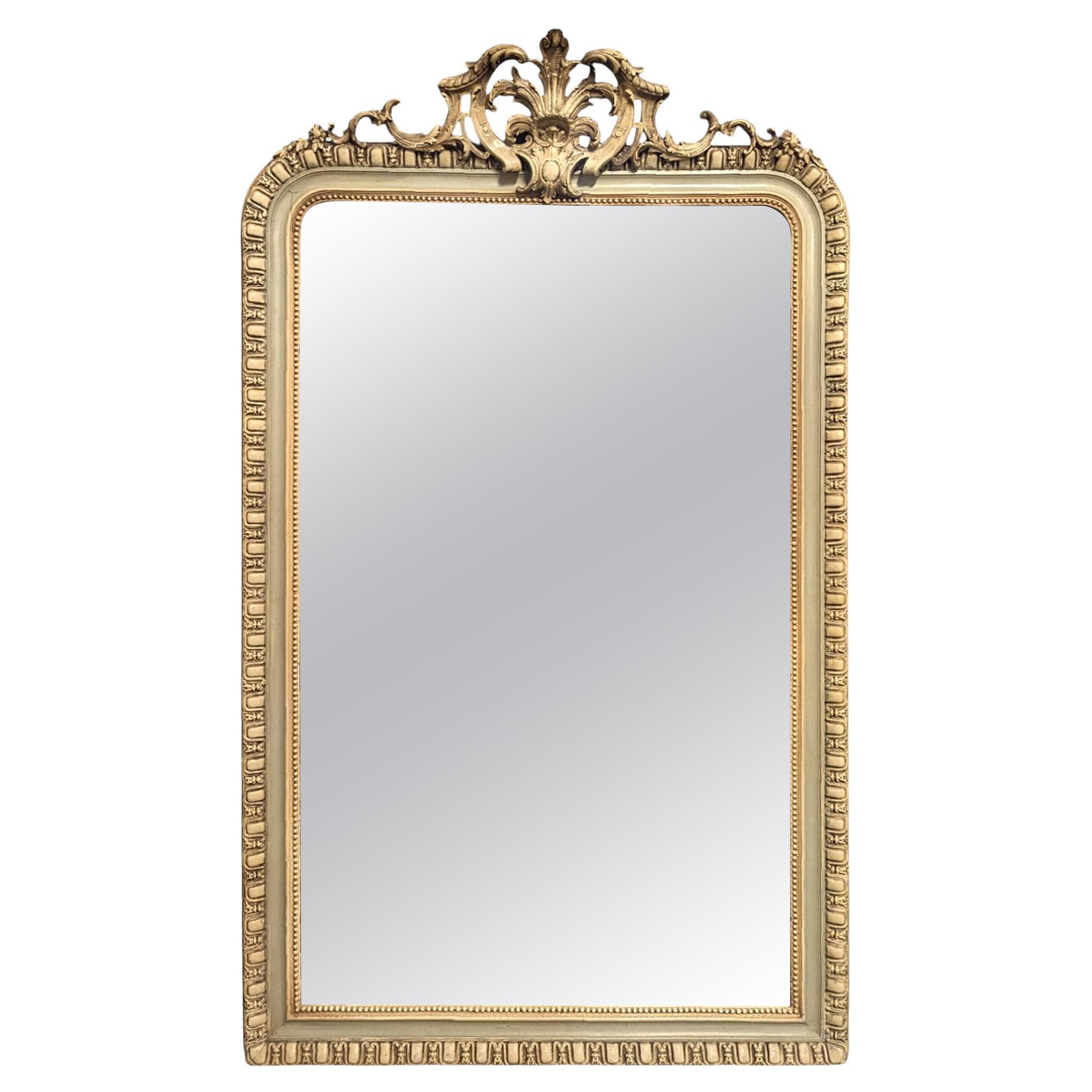French 19th Century Louis Philippe Style Mirror  For Sale
