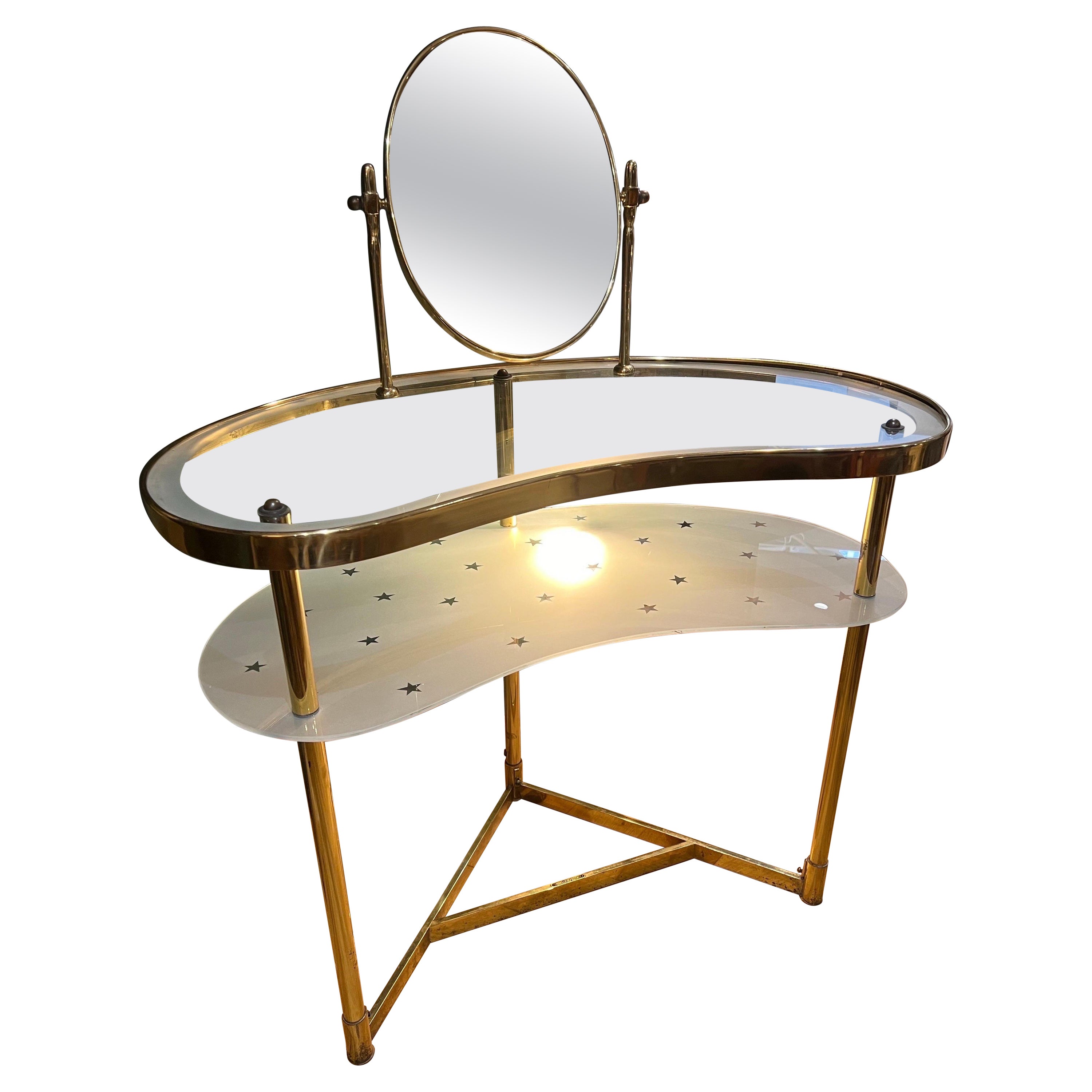 Vanity table by Luigi Brusotti For Sale