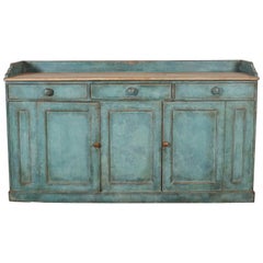 Scottish Painted Dairy Dresser Base