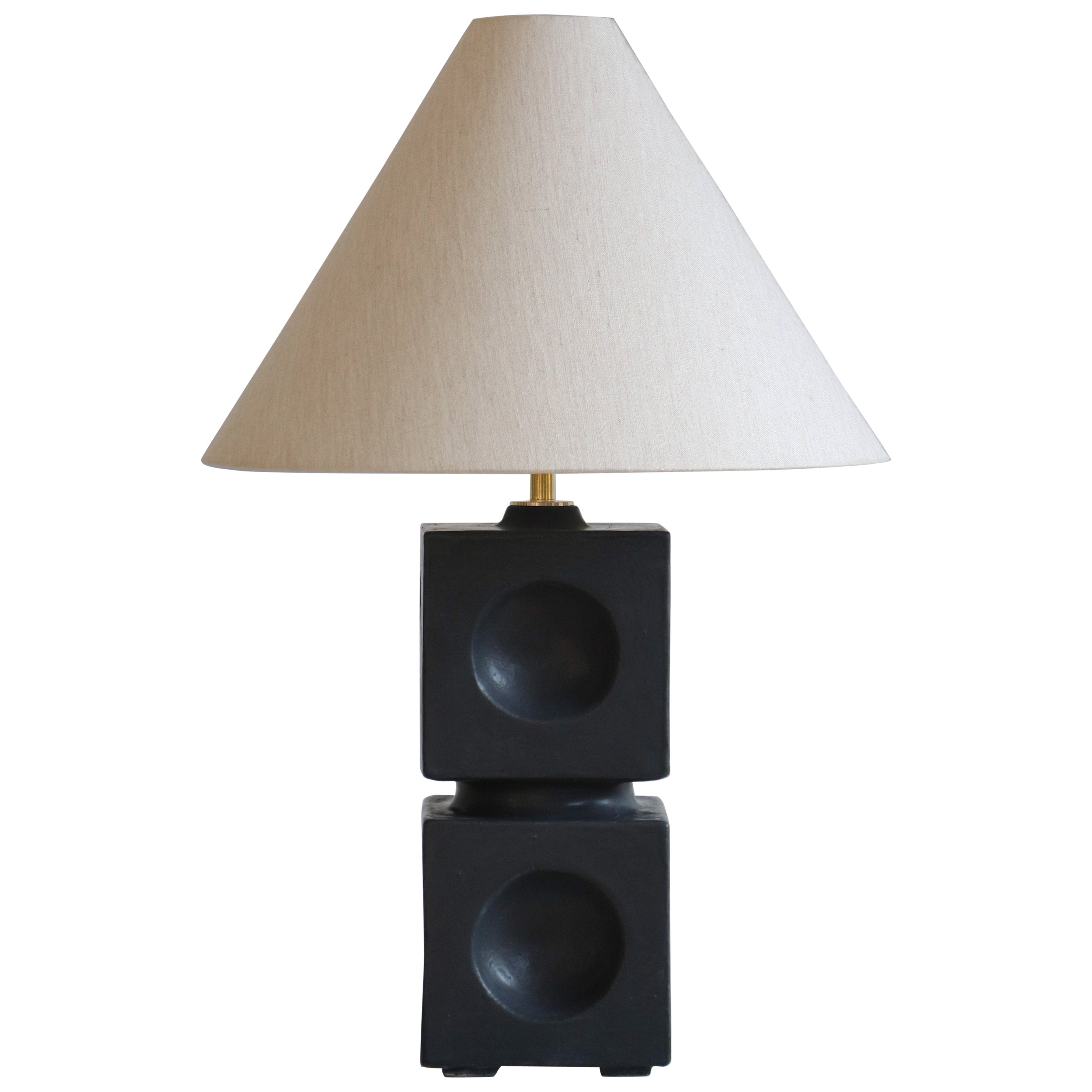 Anthracite Talis II Table Lamp by  Danny Kaplan Studio For Sale