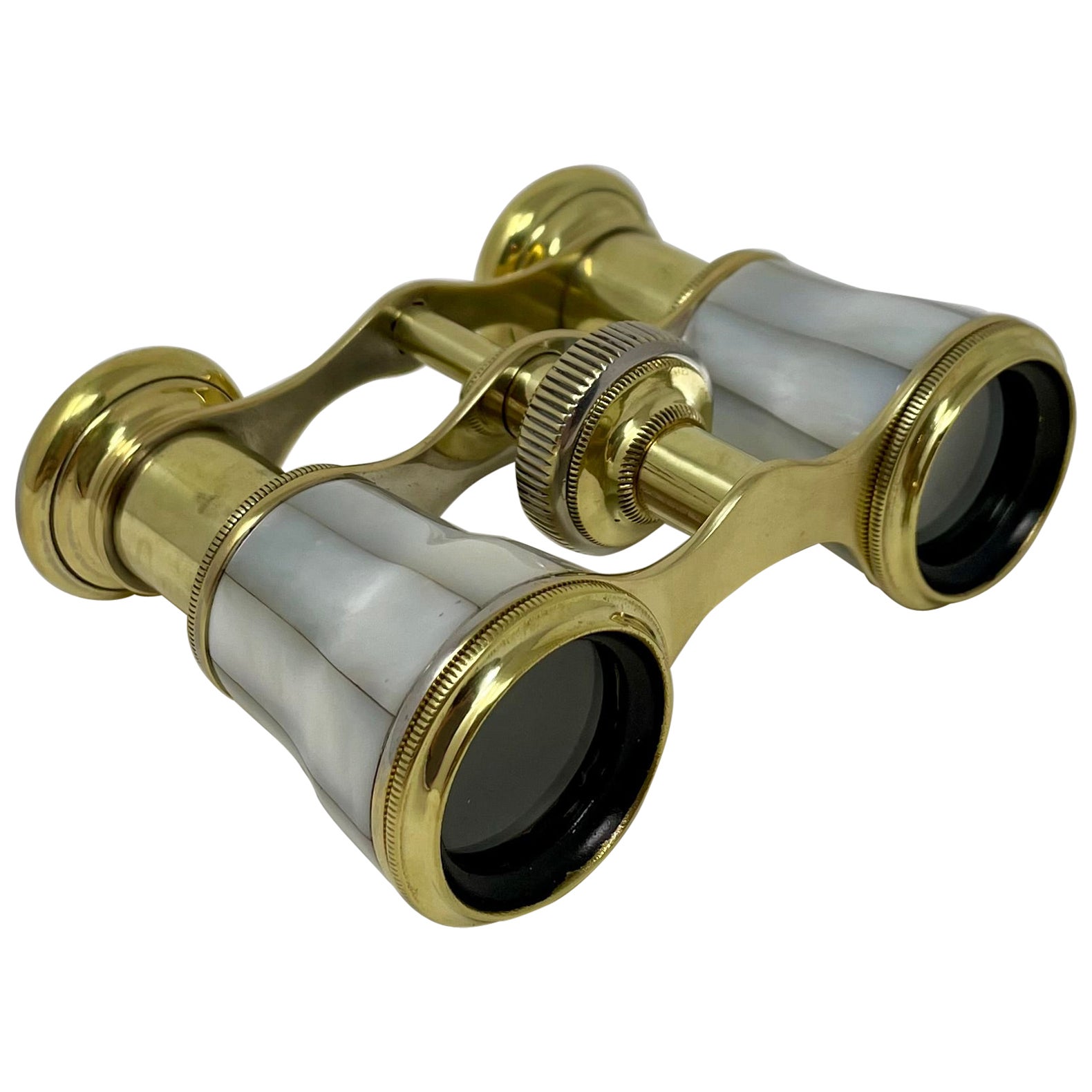 Antique French Mother-of-Pearl Opera Glasses, Circa 1880. For Sale
