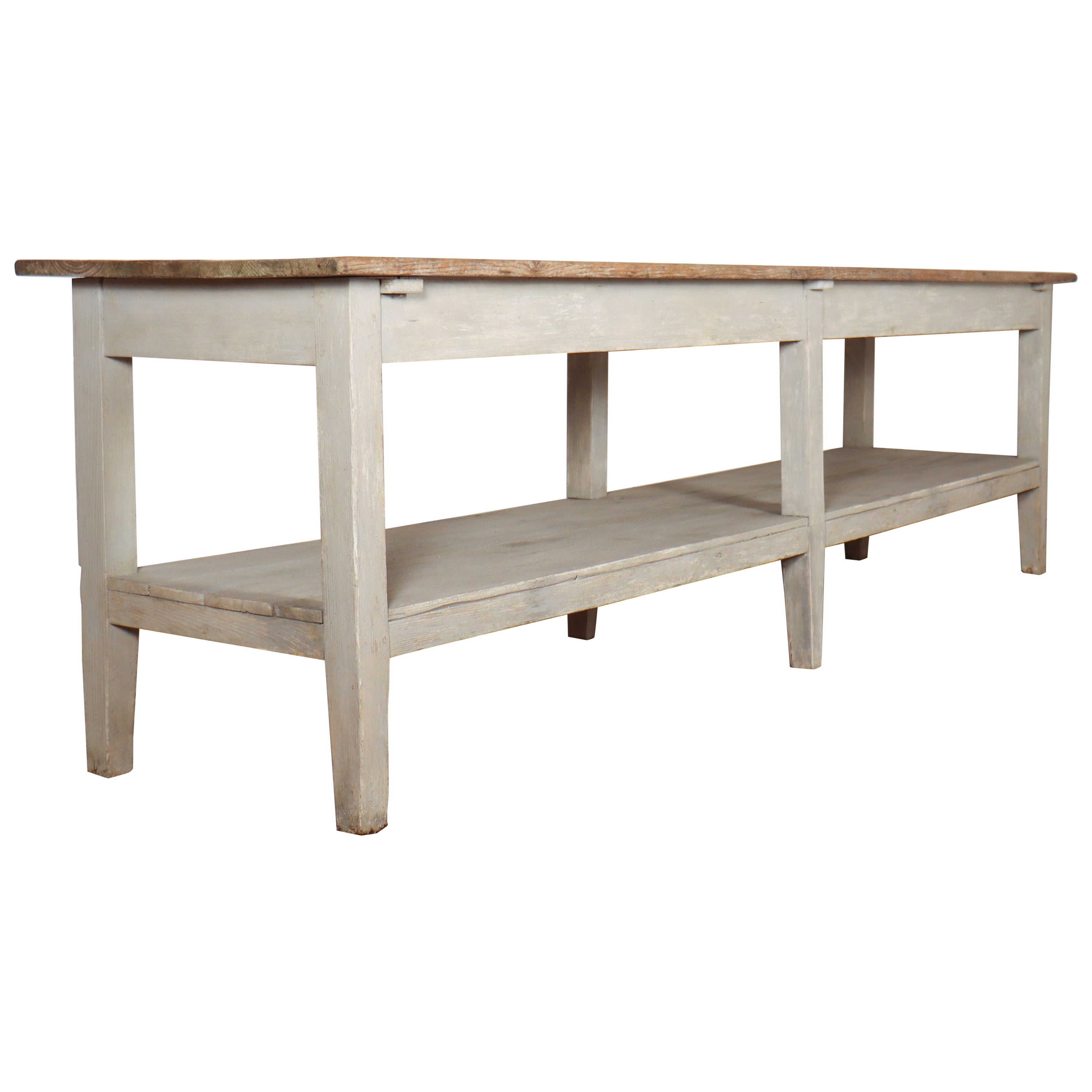 Large Country House Prep Table For Sale